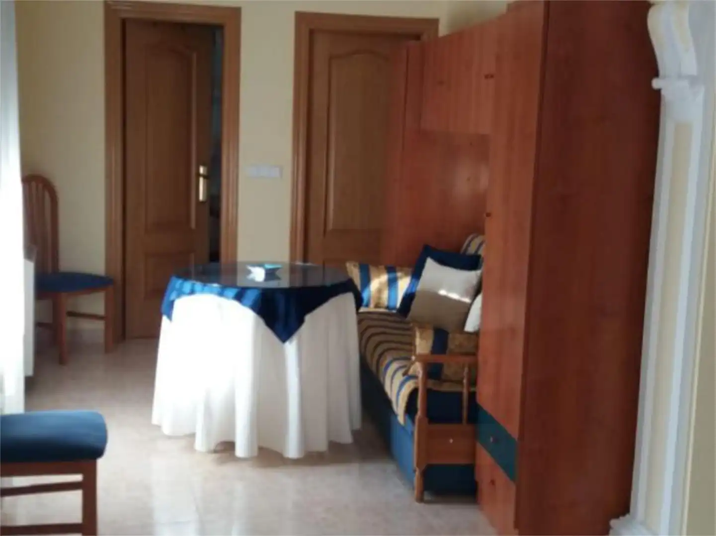 Wohnzimmer von Wohnung zur Miete in Villanueva del Arzobispo mit Klimaanlage, Heizung und Terrasse