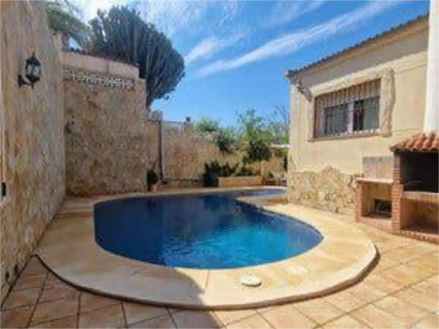 Piscina de Casa adosada de alquiler en La Nucia con Calefacción, Jardín privado y Terraza