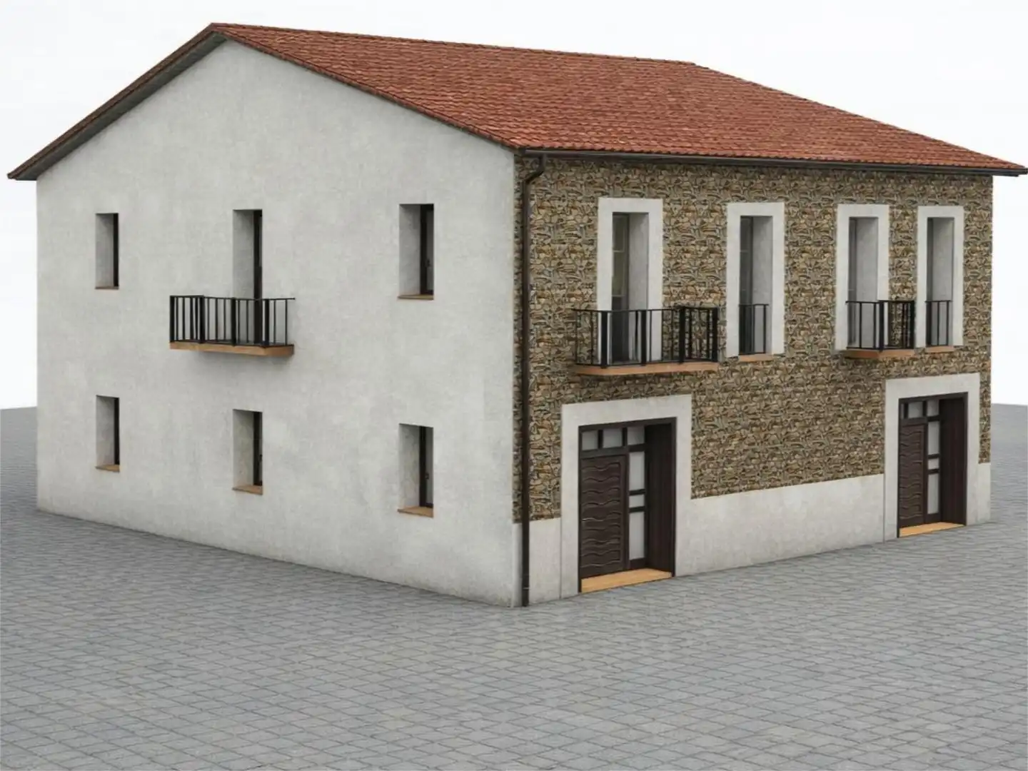 Vista exterior de Casa adosada en venda en Lliçà d'Amunt amb Aire condicionat i Balcó
