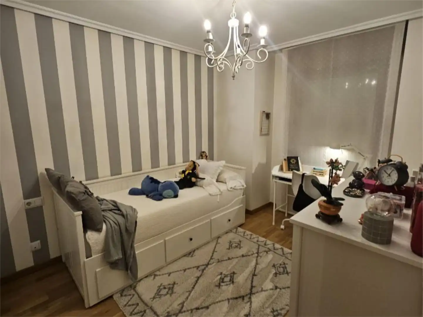 Flat for sale in Viella - Granda - Meres Bedroom of Flat for sale in Siero with Heating, Private garden and Parquet flooring