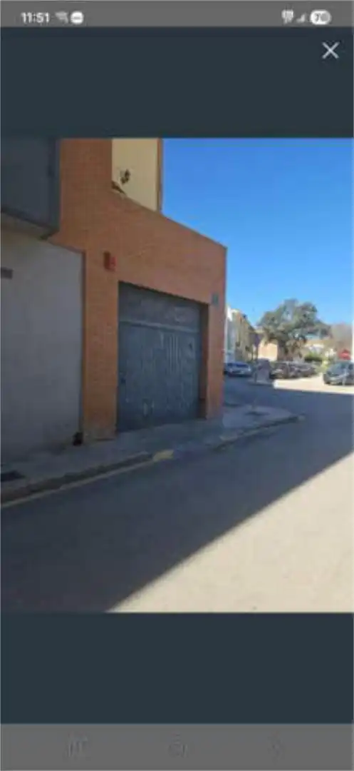 Vista exterior de Trastero de alquiler en Baza