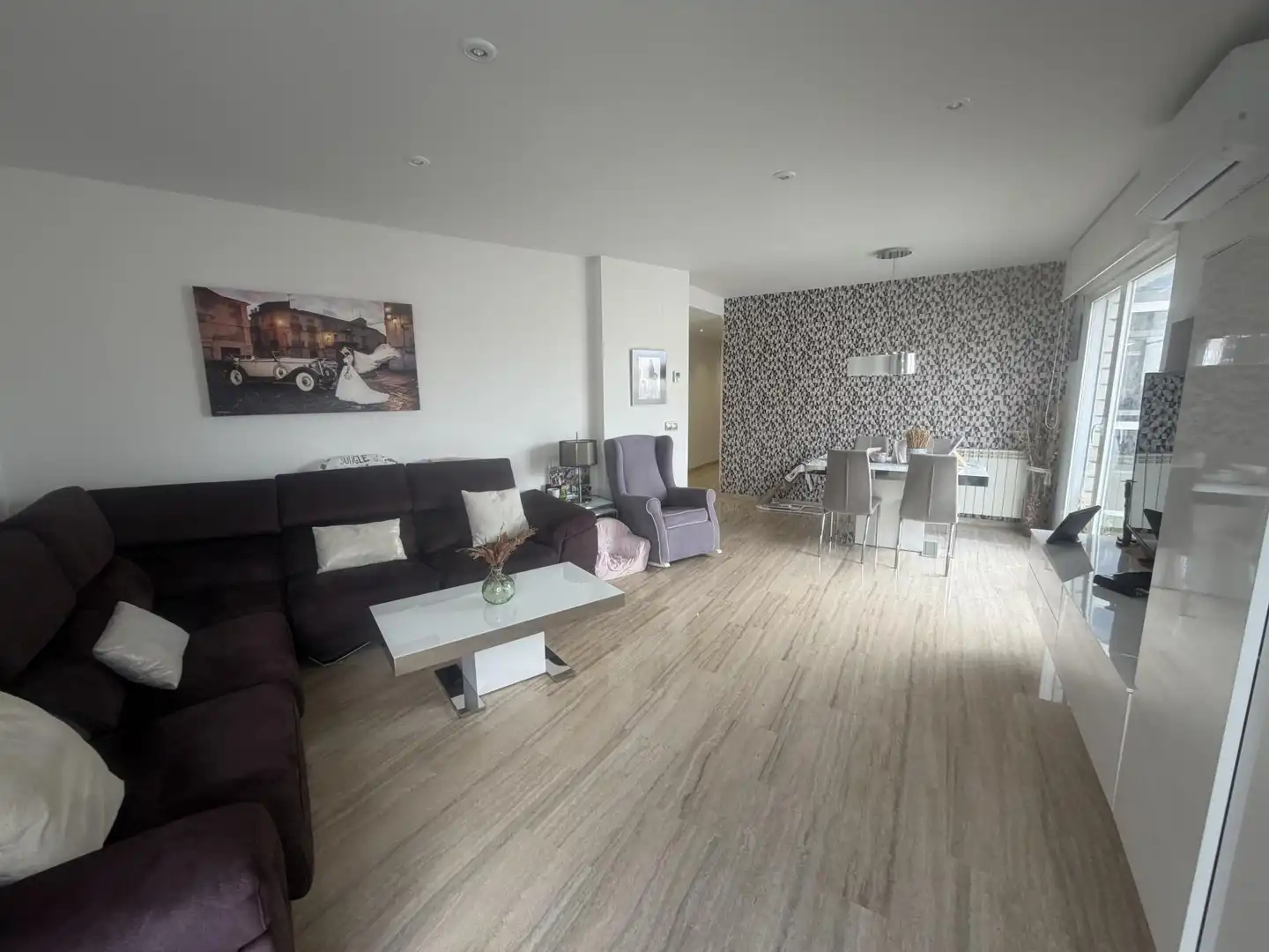 Sala de estar de Ático en venta en Ibi con Aire acondicionado y Terraza