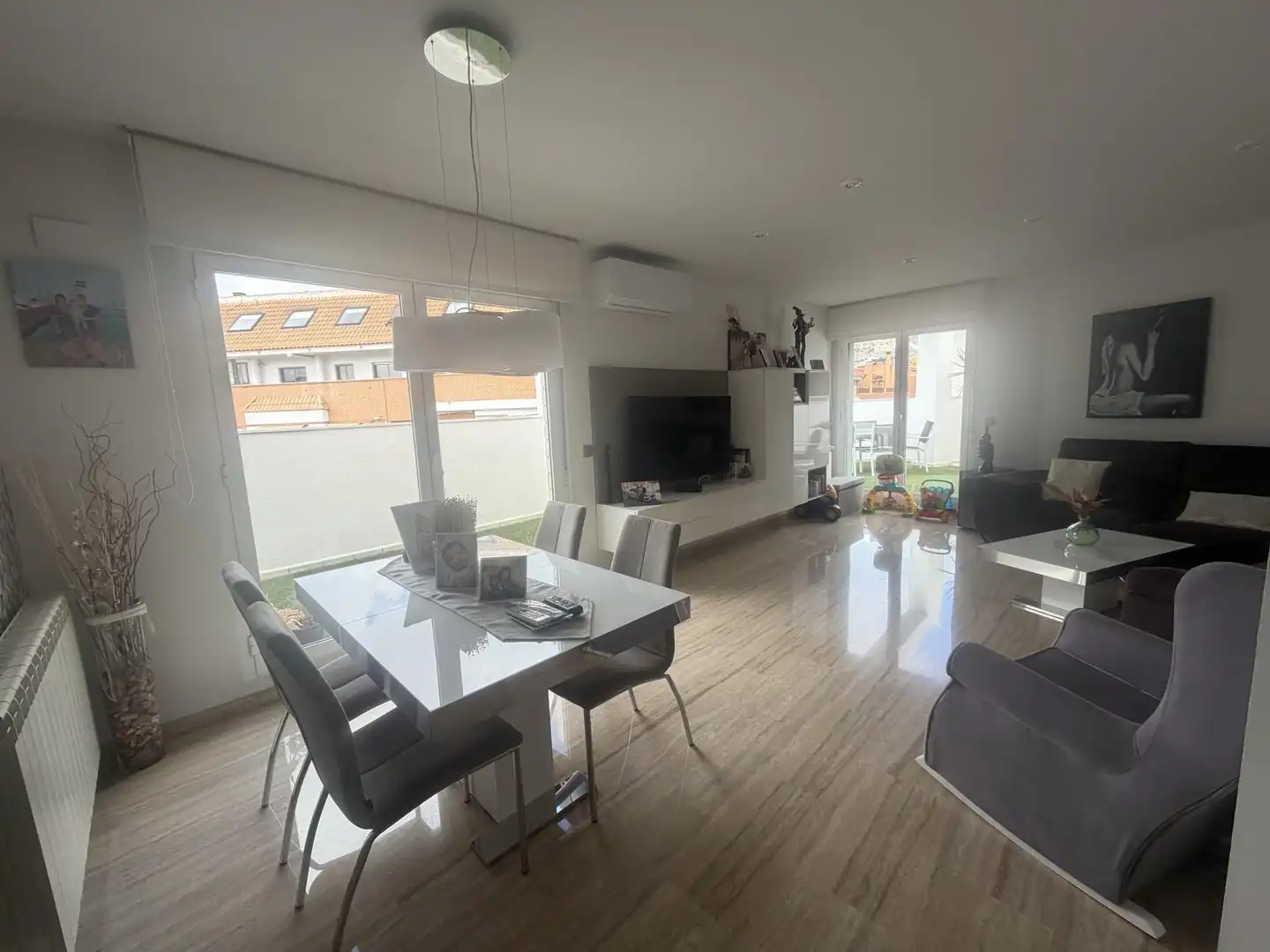 Ático en venta en Avenida de Juan Carlos I, 64, Ibi Sala de estar de Ático en venta en Ibi con Aire acondicionado, Calefacción y Terraza