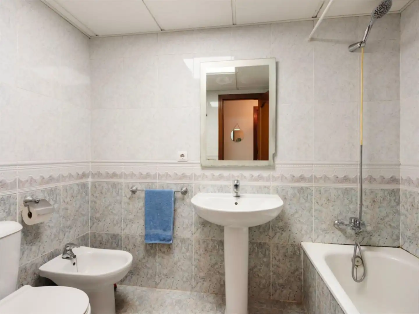 Wohnung zum Verkauf in Calle Franz Kafka, 13, El Tejar - Hacienda Bizcochero Badezimmer von Wohnung zum Verkauf in Málaga mit Klimaanlage, Heizung und Schwimmbad