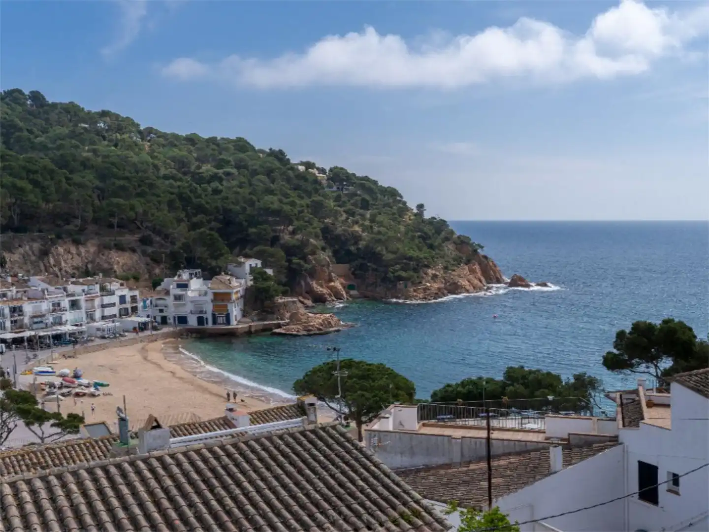 Außenansicht von Wohnung zum Verkauf in Palafrugell mit Klimaanlage und Terrasse