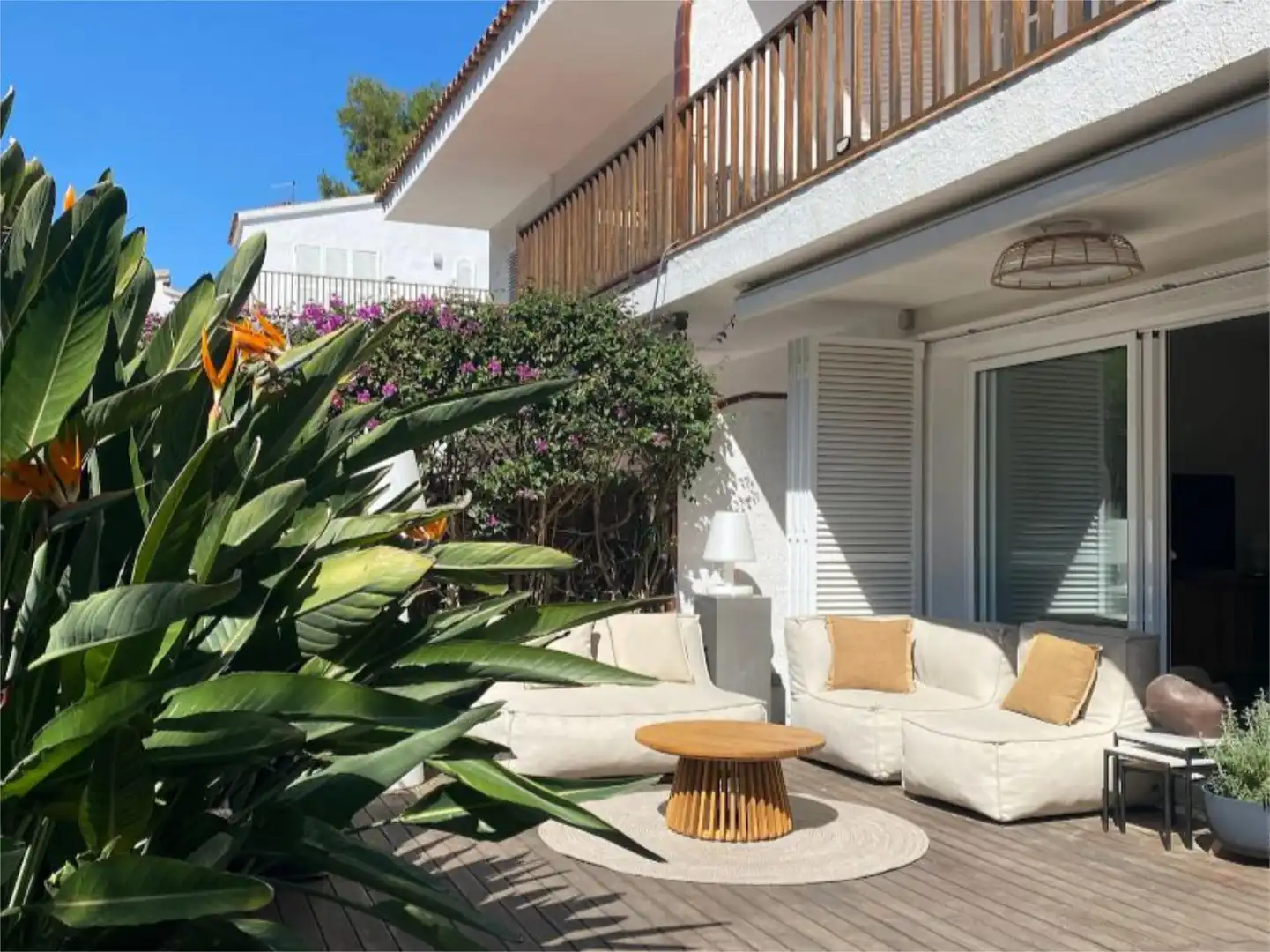 Terrace of Single-family semi-detached for sale in Sitges  with Air Conditioner, Heating and Private garden