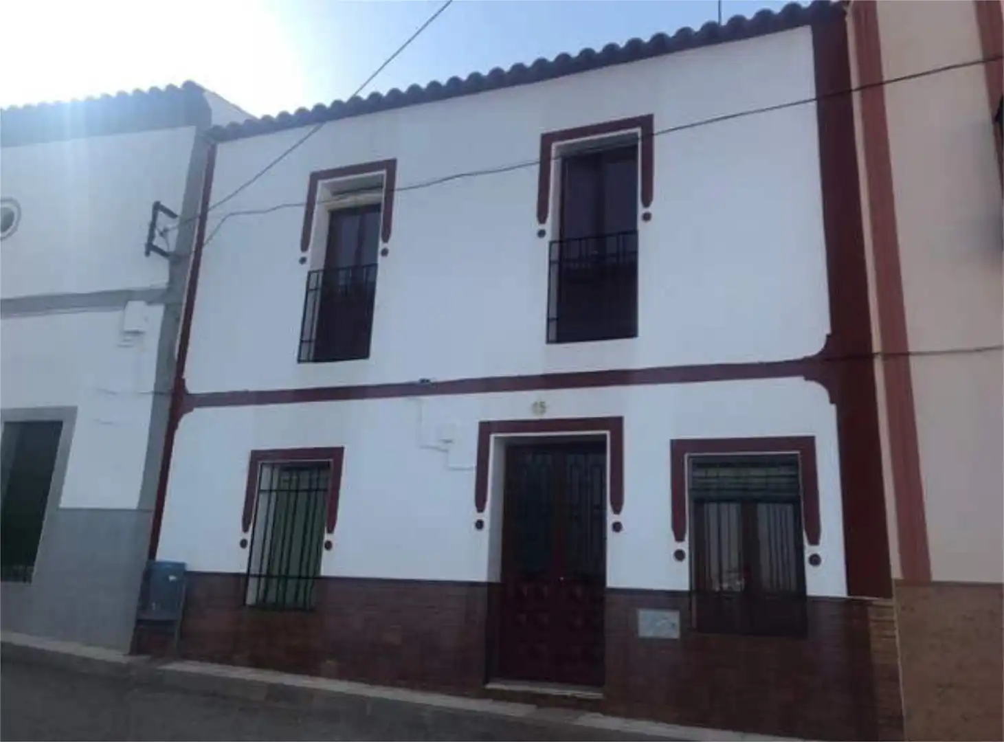 Vista exterior de Casa o xalet en venda en Valencia del Mombuey