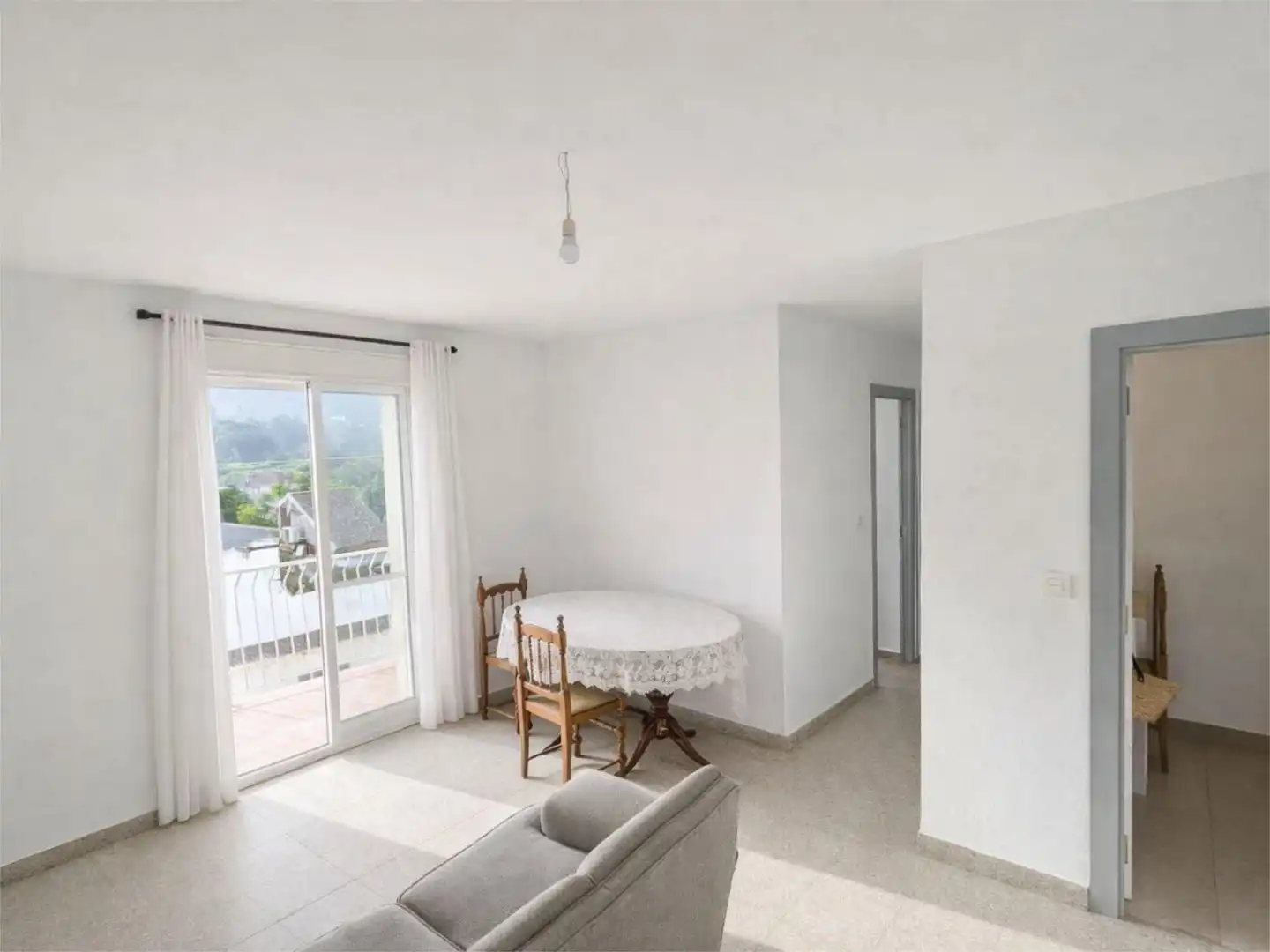 Balcony of Flat for sale in Pontevedra Capital   with Terrace, Furnished and Balcony