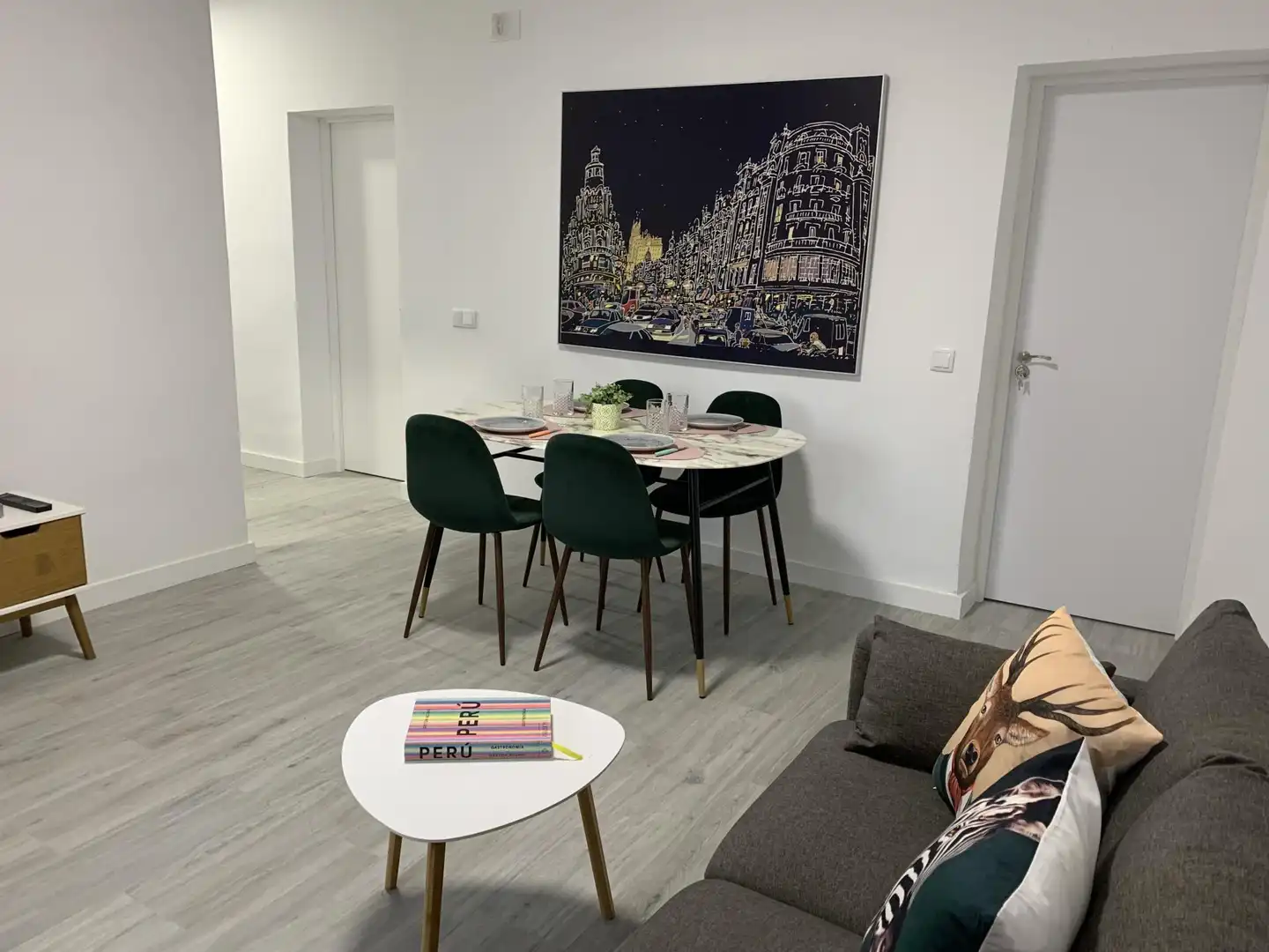 Esszimmer von Wohnung zur untervermieten in Toledo mit Heizung, Möbliert und Balkon