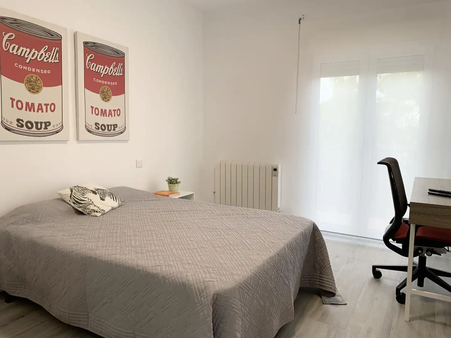 Schlafzimmer von Wohnung zur untervermieten in Toledo mit Heizung, Möbliert und Balkon