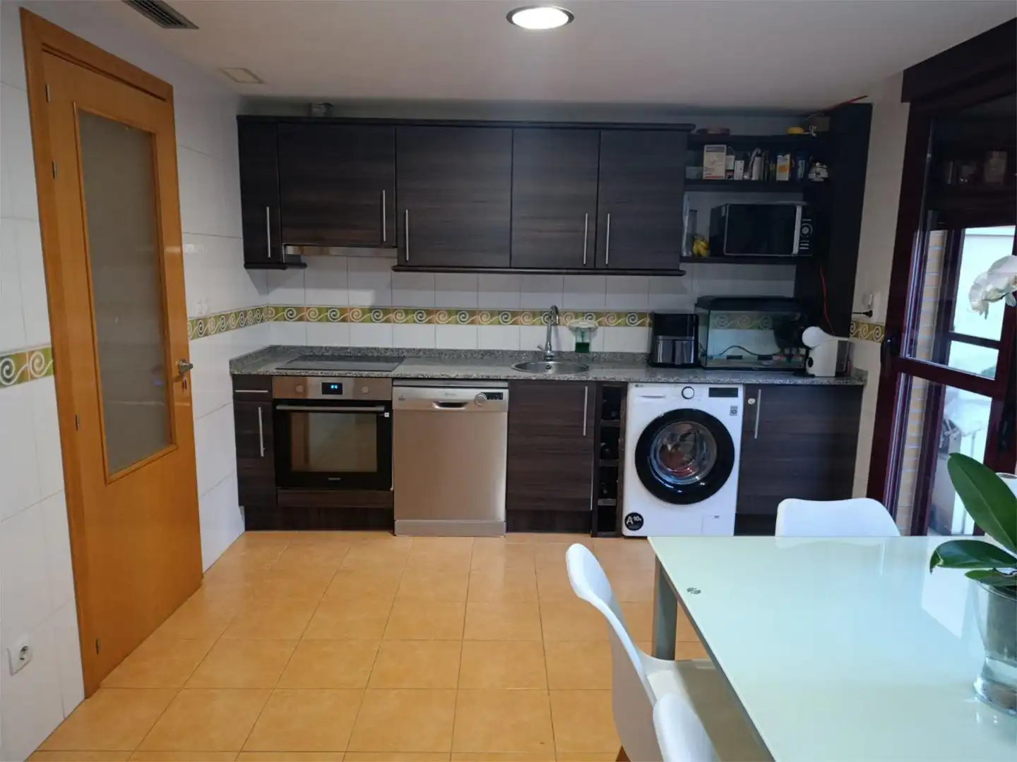Cocina de Casa adosada en venta en Pinseque con Aire acondicionado y Terraza