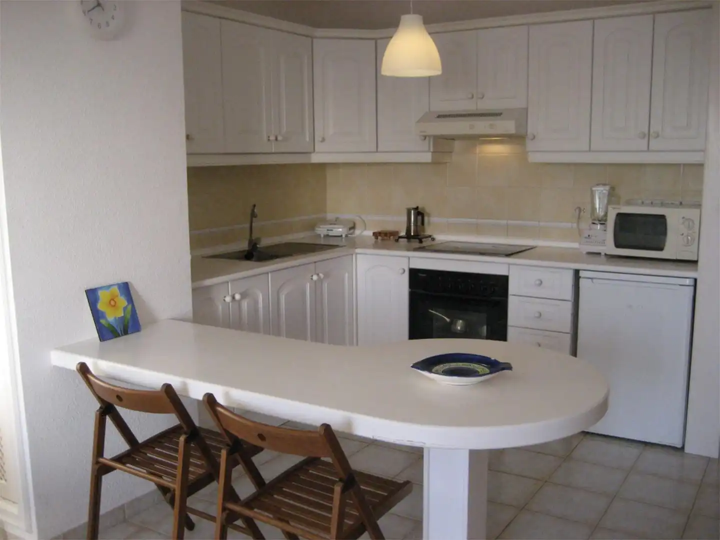 Küche von Wohnung zur Miete in Adeje mit Privatgarten, Terrasse und Möbliert