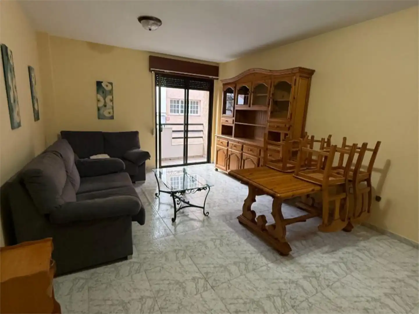 Sala de estar de Piso de alquiler en San Cristóbal de la Laguna con Amueblado y Balcón