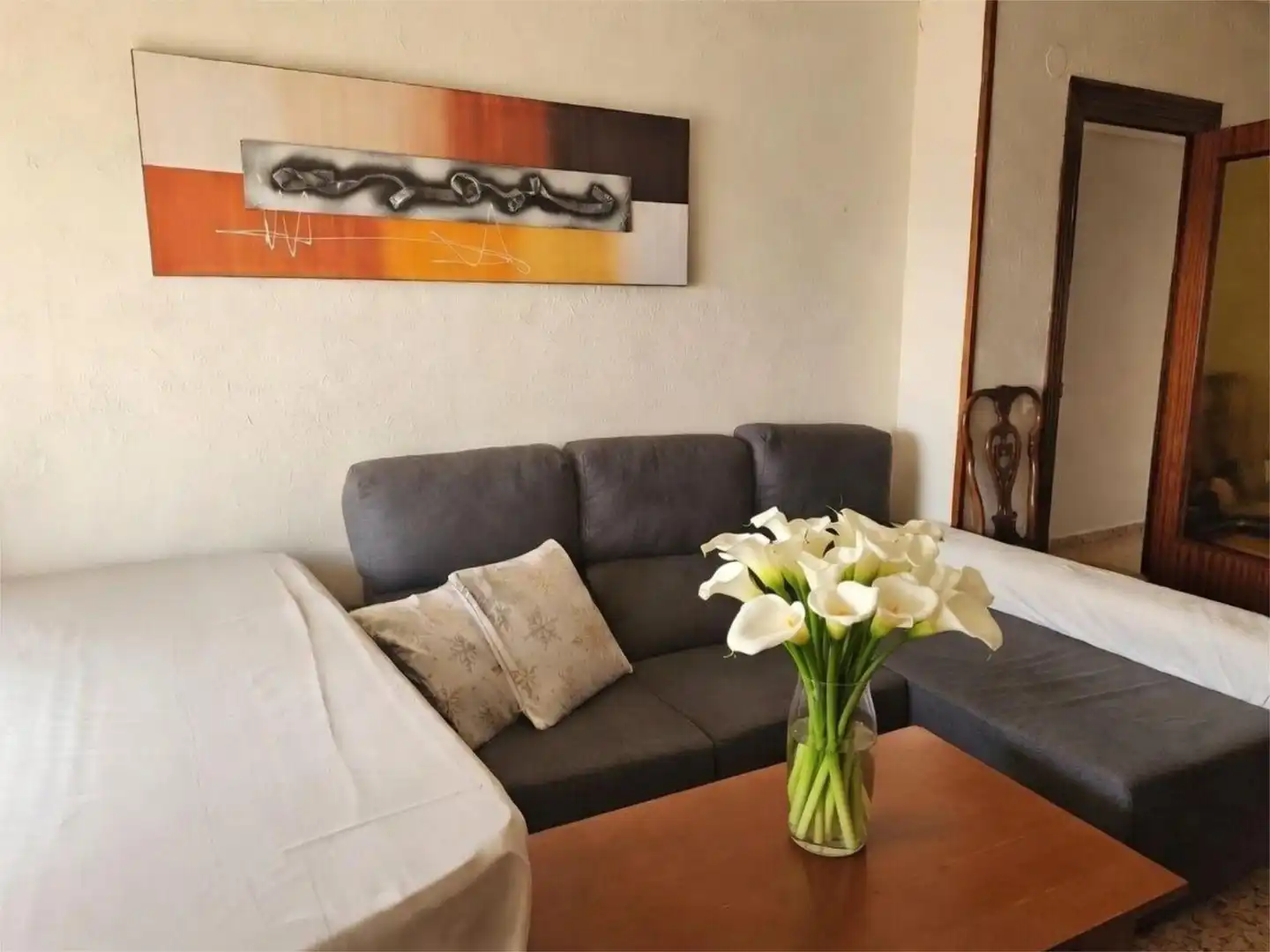 Living room of Flat for sale in Viana  with Balcony