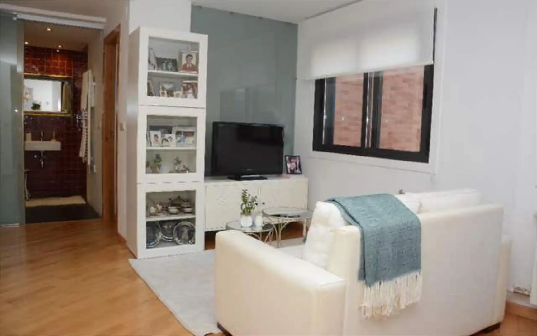 Sala d'estar de Apartament de lloguer en Pontevedra Capital  amb Moblat