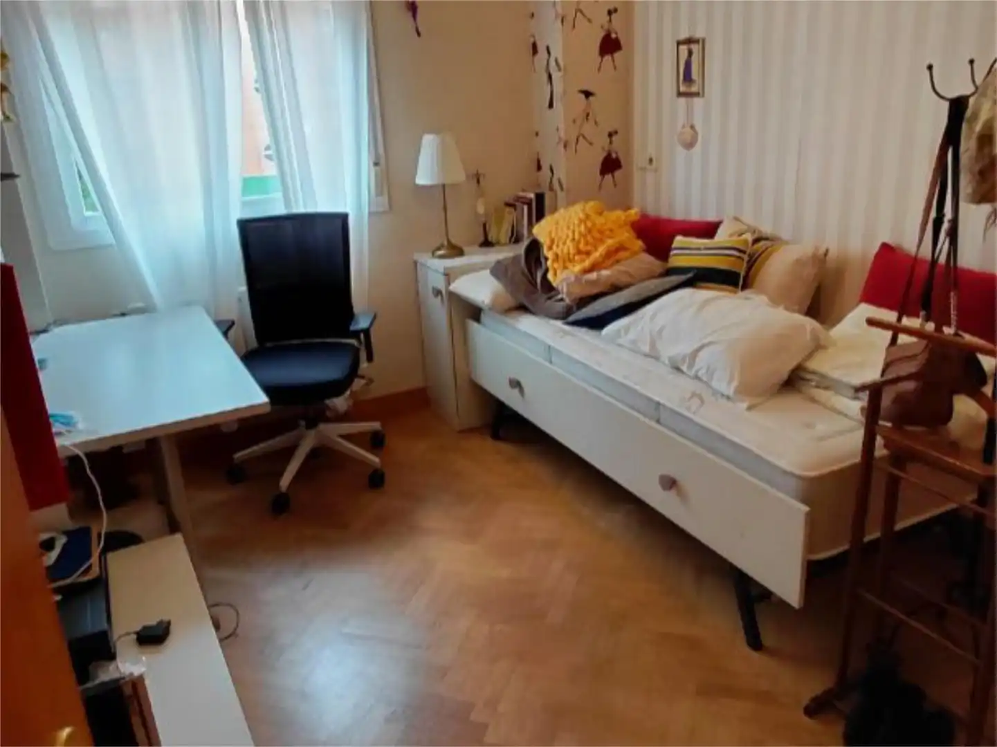 Flat for sale in Cañon Del Río Lobos, 7, Madrid Bedroom of Flat for sale in Madrid with Air Conditioner, Heating and Private garden