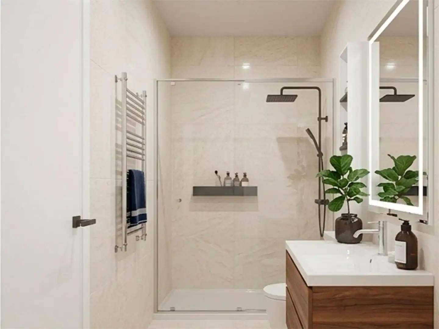 Loft en venta en Paseo de Guadalajara, 31, Los Arroyos Baño de Loft en venta en San Sebastián de los Reyes con Aire acondicionado y Amueblado
