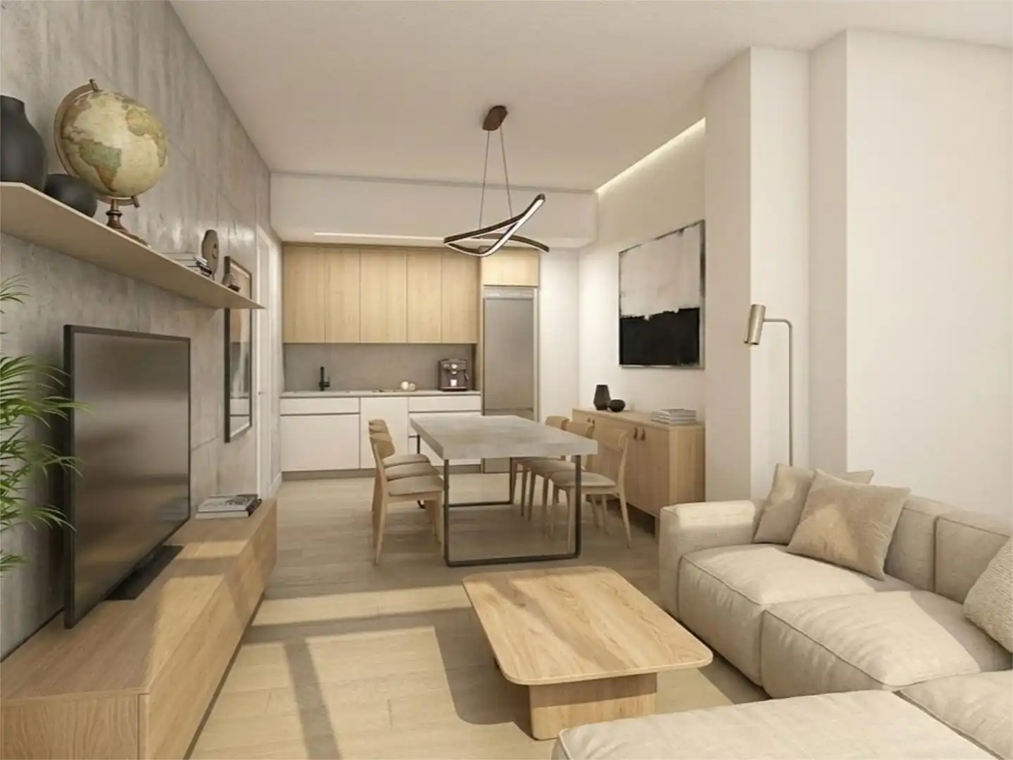 Loft en venta en Paseo de Guadalajara, 31, Los Arroyos Sala de estar de Loft en venta en San Sebastián de los Reyes con Aire acondicionado y Amueblado