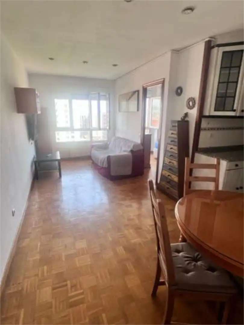 Flat for rent in El Polígono Living room of Flat for rent in Gijón with Heating and Furnished