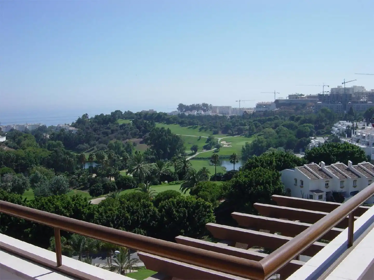 Garden of Attic for rent in Benalmádena  with Air Conditioner, Terrace and Swimming Pool