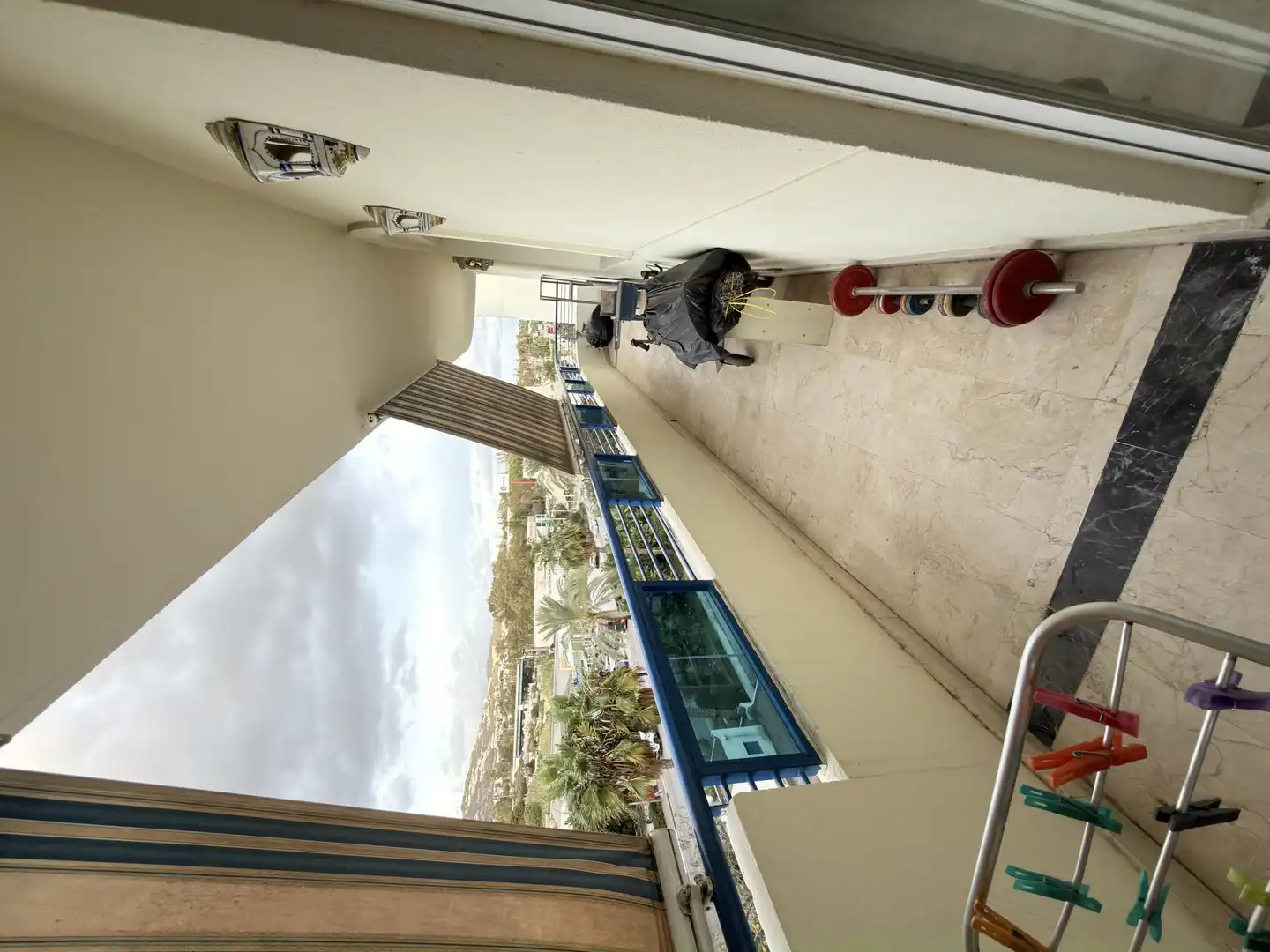 Flat for sale in Calle Zinc, Los Jardines de Marbella - La Ermita Balcony of Flat for sale in Marbella with Air Conditioner, Heating and Private garden