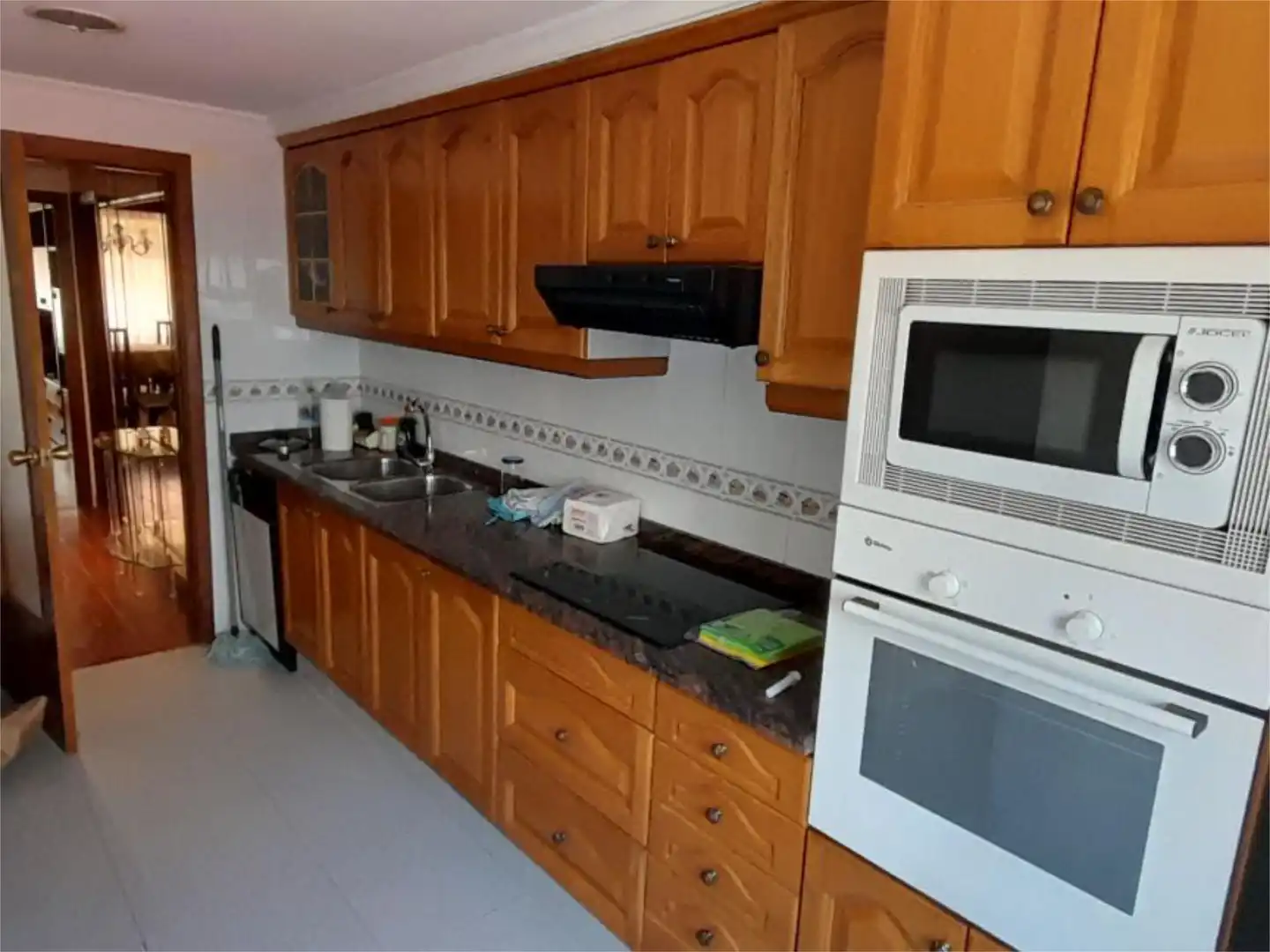 Kitchen of Flat for rent in Castellón de la Plana / Castelló de la Plana  with Air Conditioner, Heating and Furnished