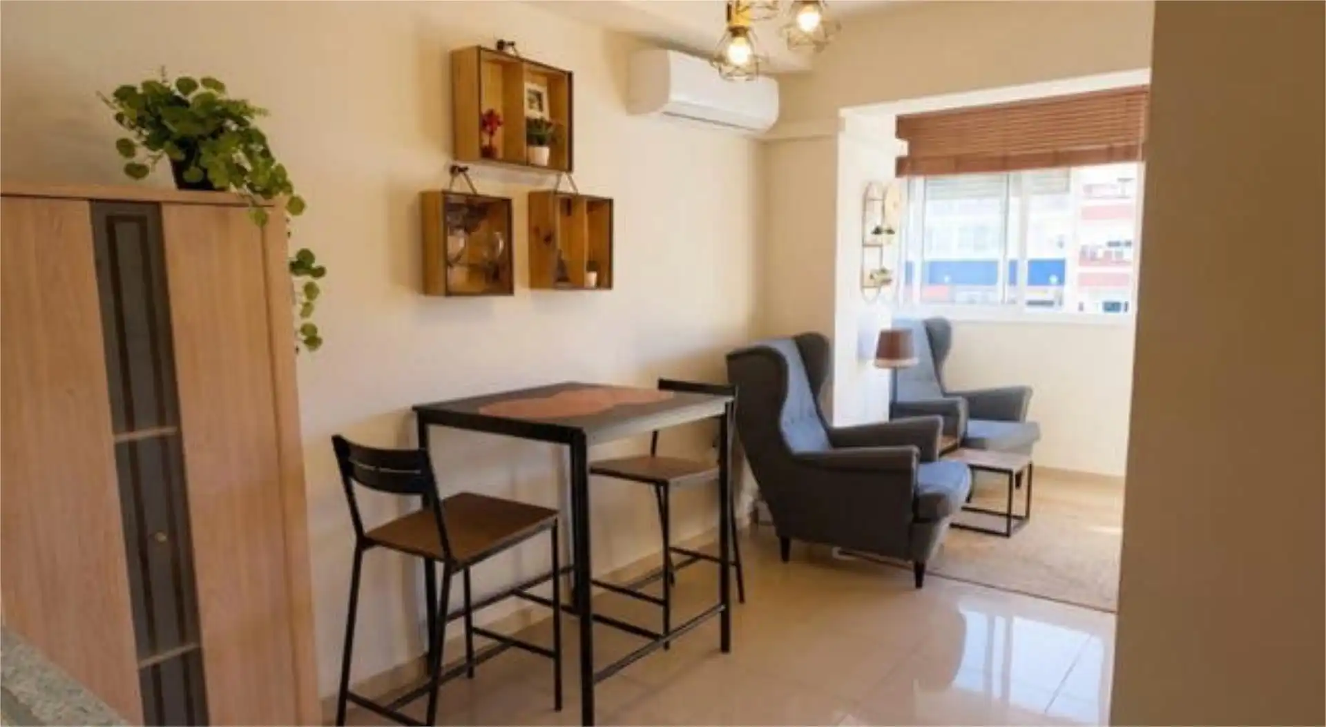 Comedor de Apartamento de alquiler en Torrox con Calefacción, Jardín privado y Piscina