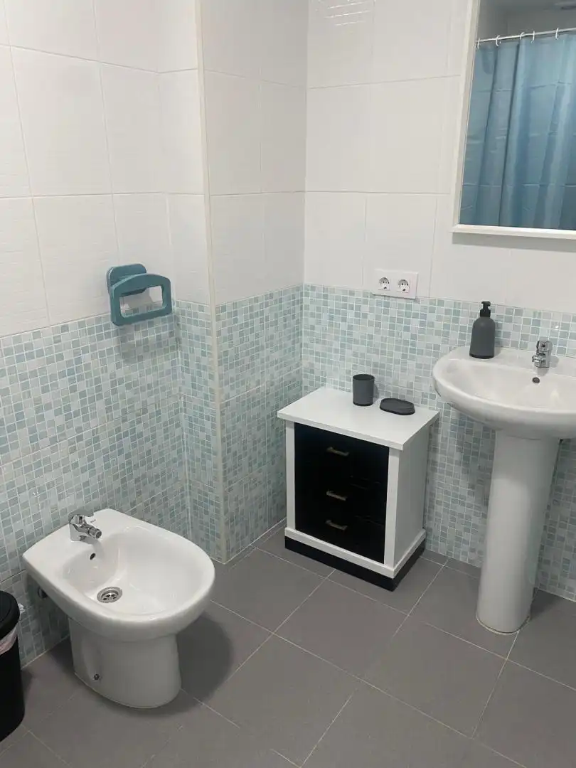 Flat for rent in Calle Sevilla, 21, Aznalcázar Bathroom of Flat for rent in Aznalcázar with Air Conditioner, Heating and Terrace