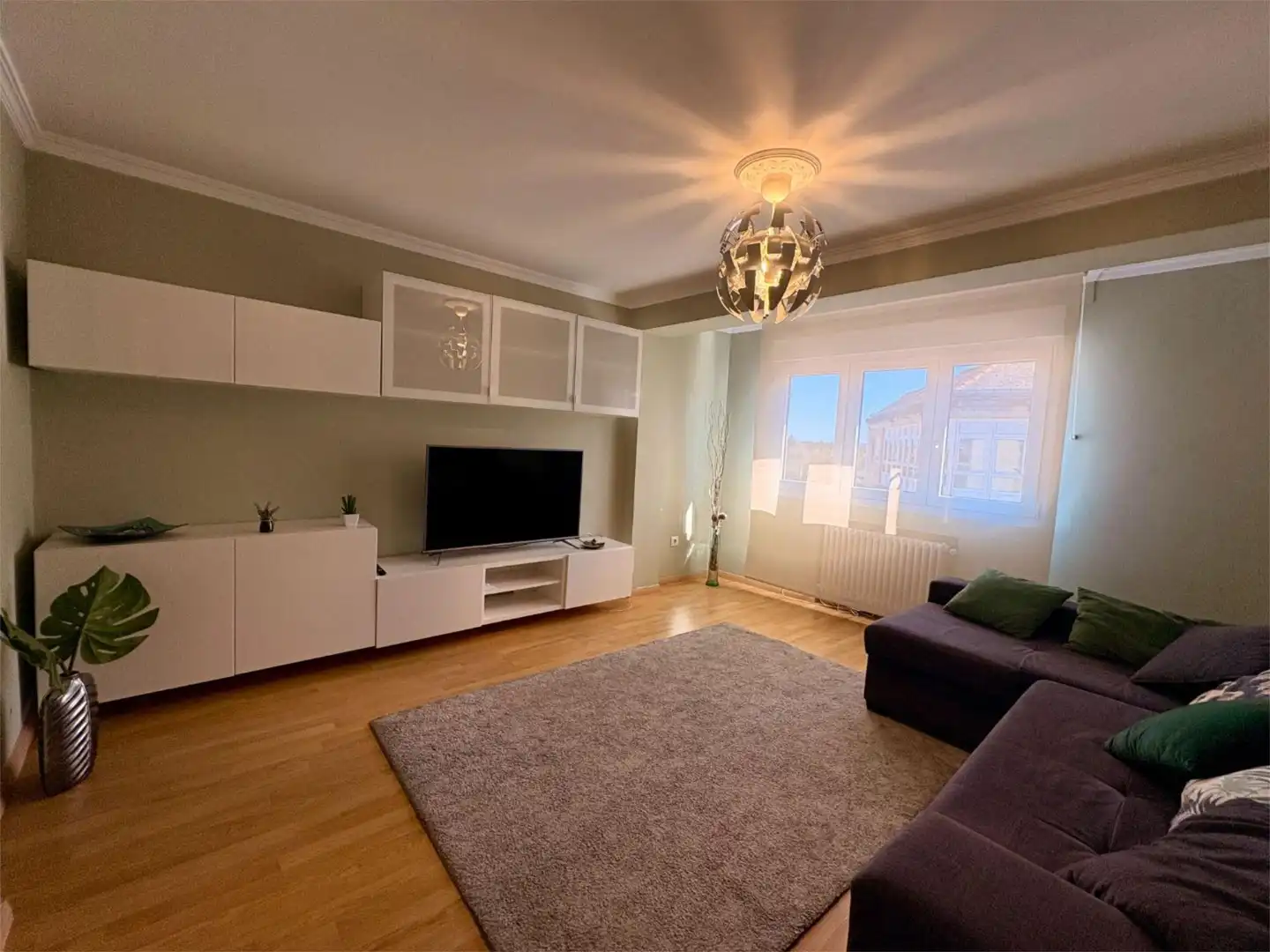 Sala de estar de Piso de alquiler en Lugo Capital