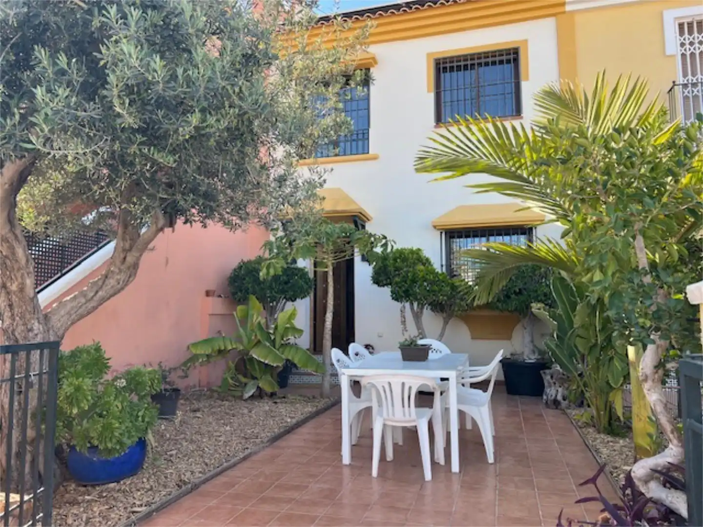 Garden of Detached homes for sale in San Javier  with Air Conditioner, Terrace and Swimming Pool