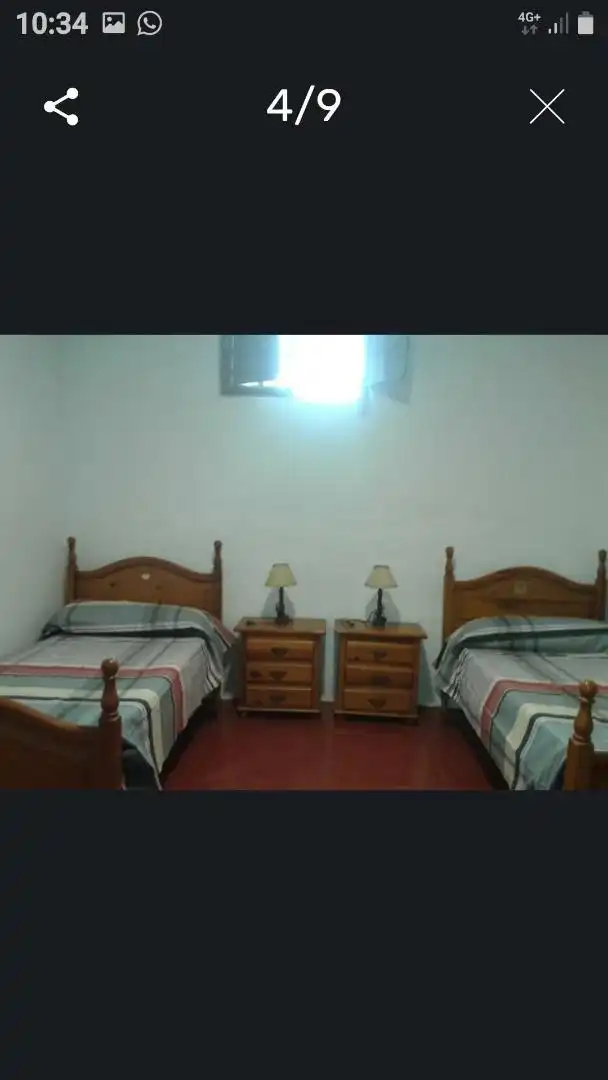 Dormitori de Casa adosada en venda en Constantina amb Parquet, Moblat i Rentadora