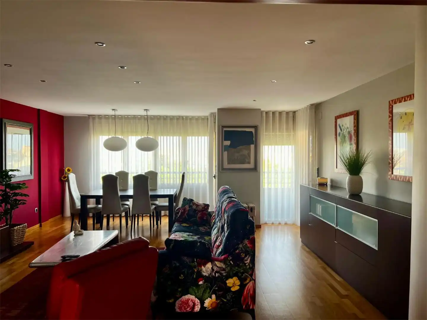 Sala de estar de Piso en venta en Mollerussa con Aire acondicionado, Terraza y Balcón