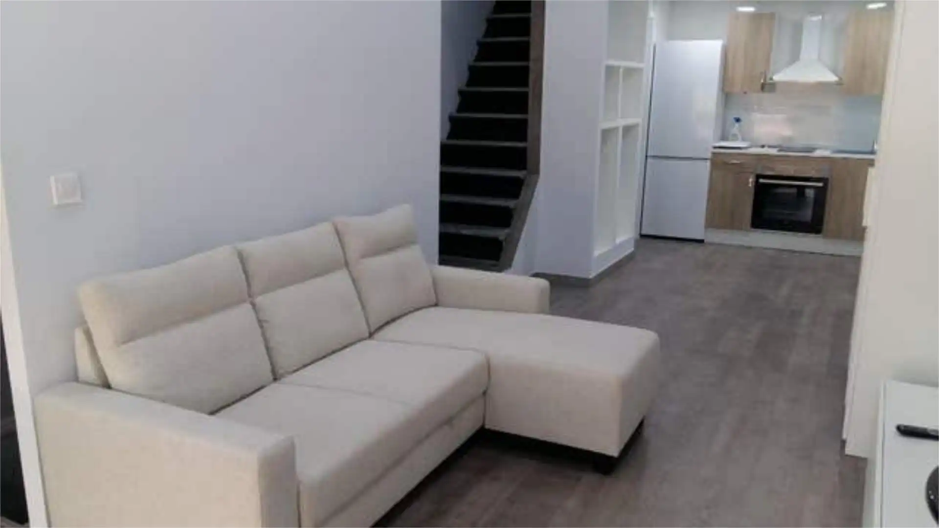 Sala de estar de Loft en venta en Basauri  con Calefacción y Amueblado