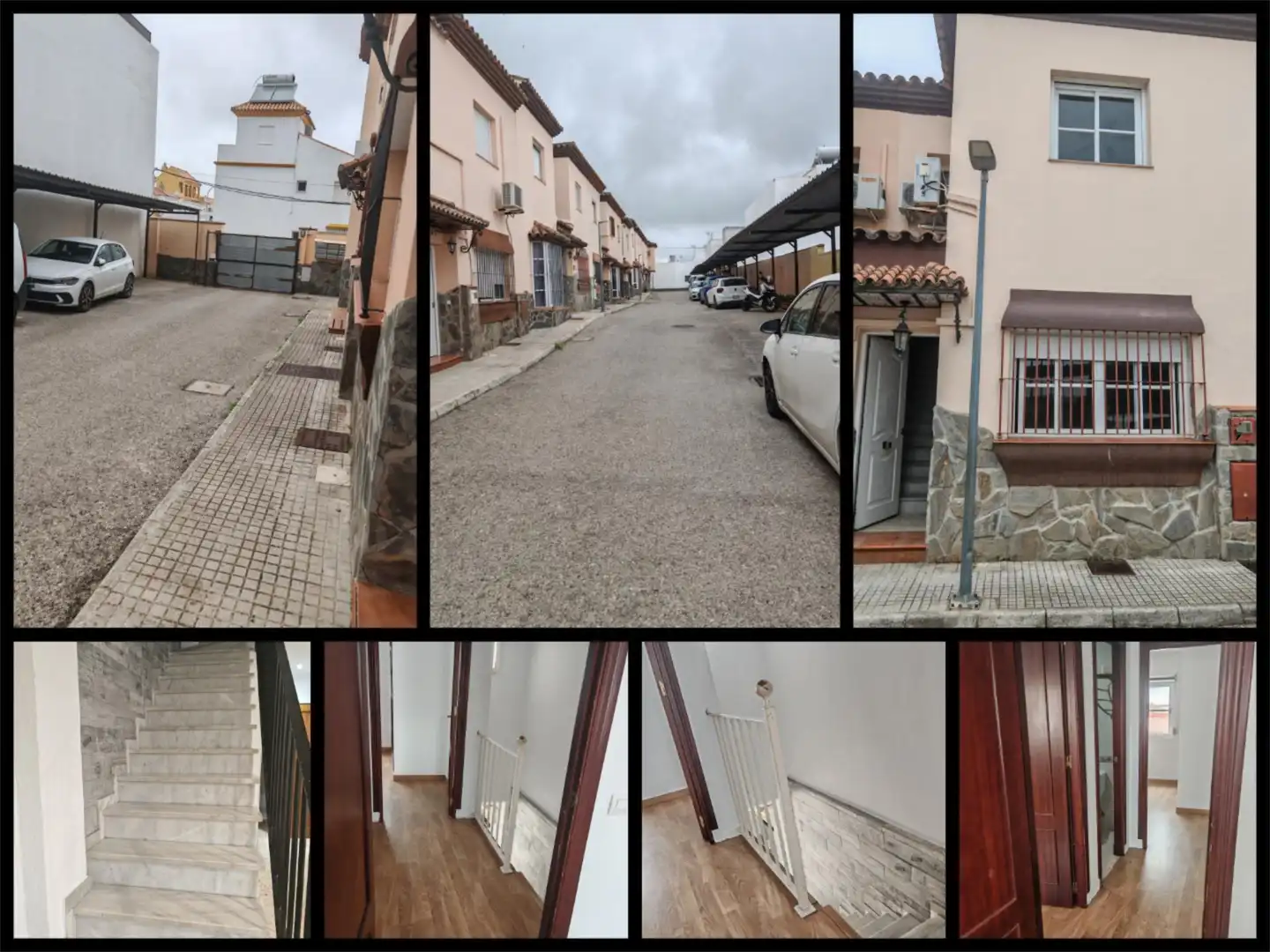 Exterior view of Single-family semi-detached for sale in Chiclana de la Frontera  with Air Conditioner, Heating and Parquet flooring