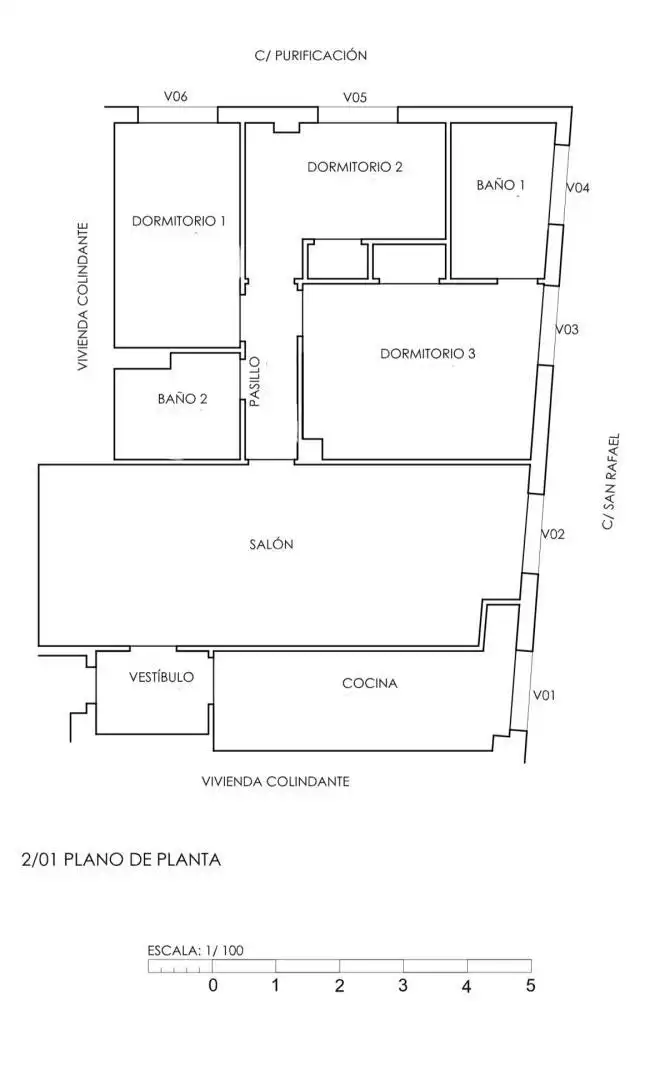 Apartamento en venta en Calle San Rafael, 9, La Goleta - San Felipe Neri Apartamento en venta en Málaga Capital con Aire acondicionado y Balcón