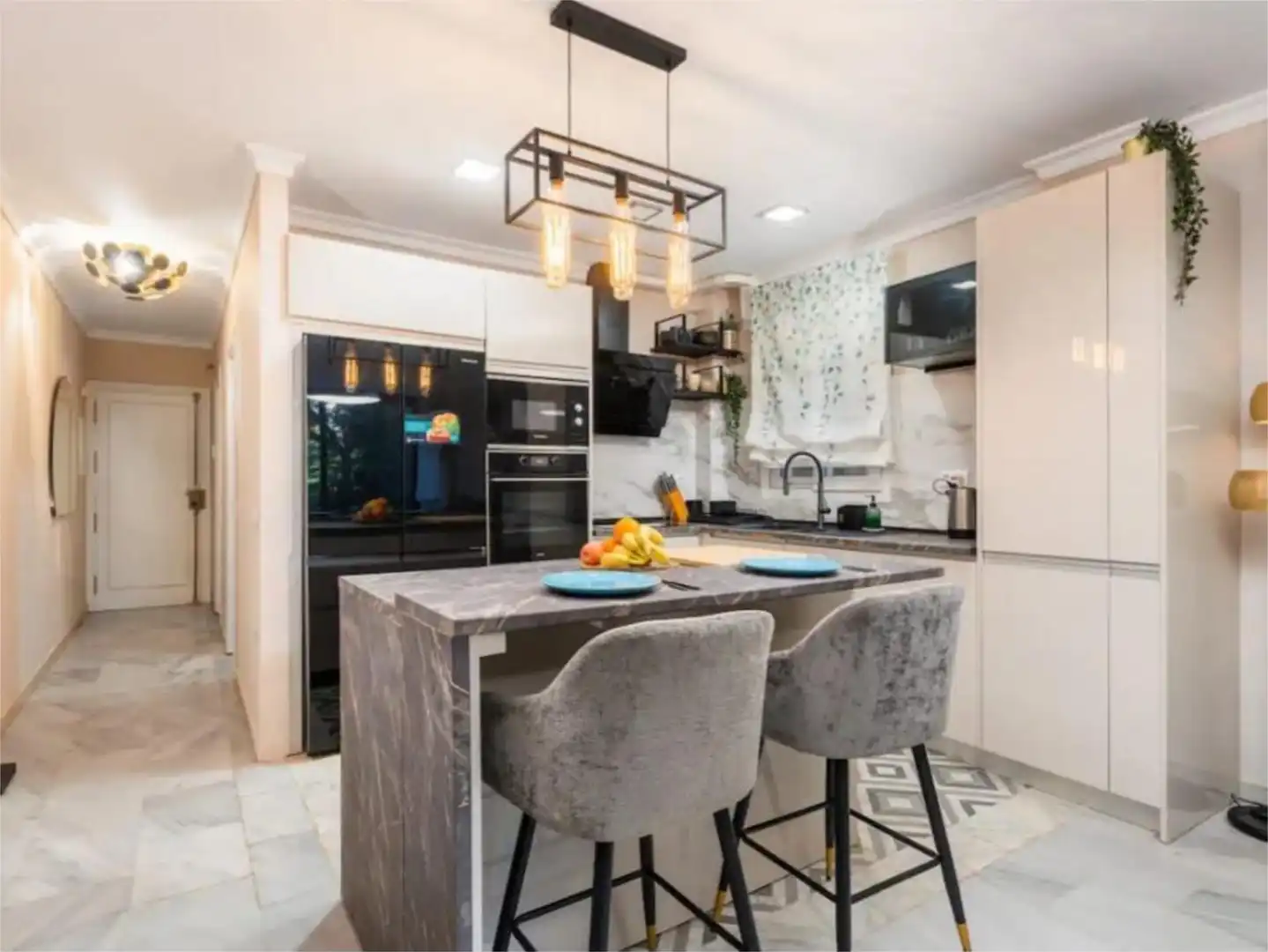 Flat for sale in Calle Velez Malaga del Faro, 13, El Faro de Calaburra - Chaparral Kitchen of Flat for sale in Mijas with Air Conditioner, Heating and Private garden