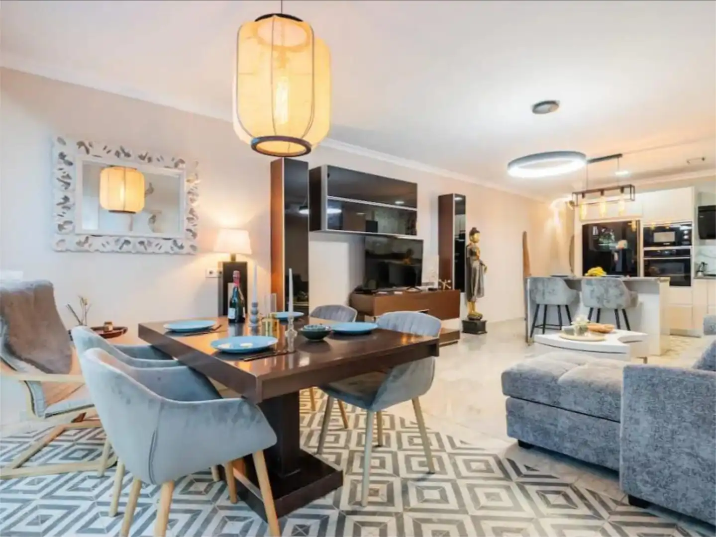 Flat for sale in Calle Velez Malaga del Faro, 13, El Faro de Calaburra - Chaparral Dining room of Flat for sale in Mijas with Air Conditioner, Heating and Private garden