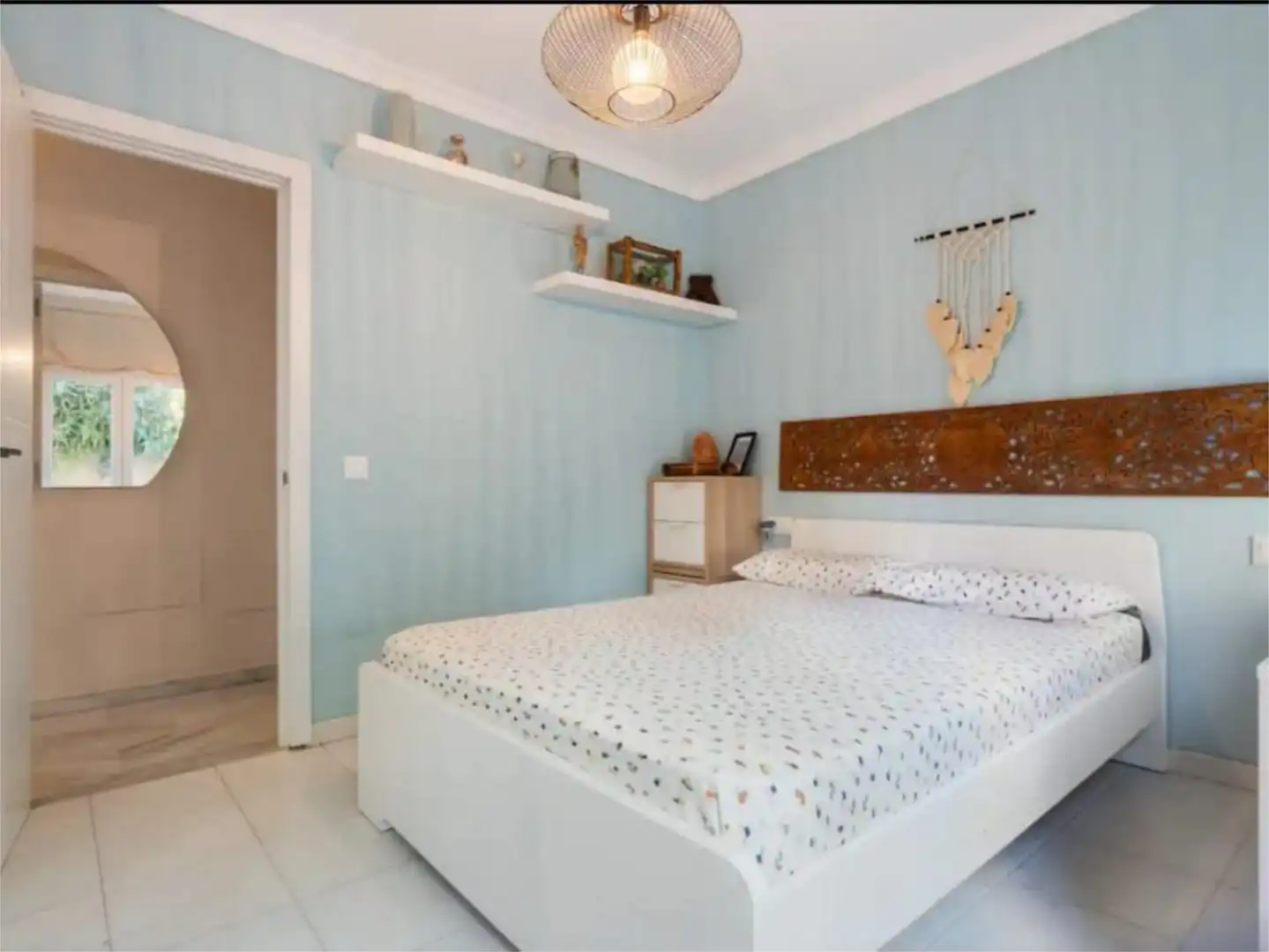 Flat for sale in Calle Velez Malaga del Faro, 13, El Faro de Calaburra - Chaparral Bedroom of Flat for sale in Mijas with Air Conditioner, Heating and Private garden