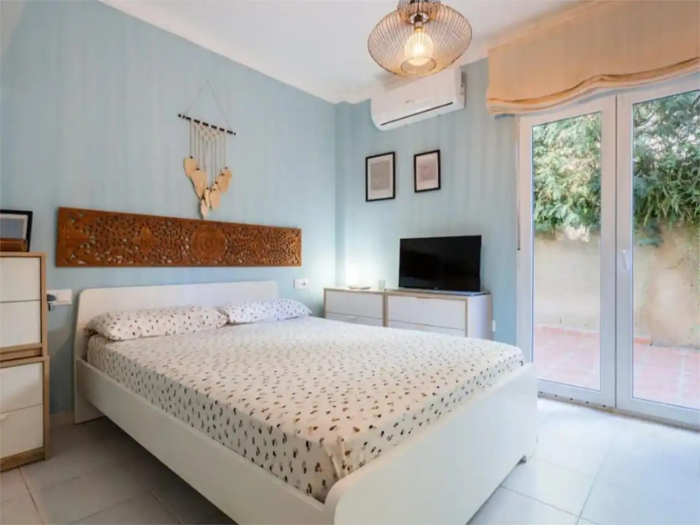Flat for sale in Calle Velez Malaga del Faro, 13, El Faro de Calaburra - Chaparral Bedroom of Flat for sale in Mijas with Air Conditioner, Heating and Private garden