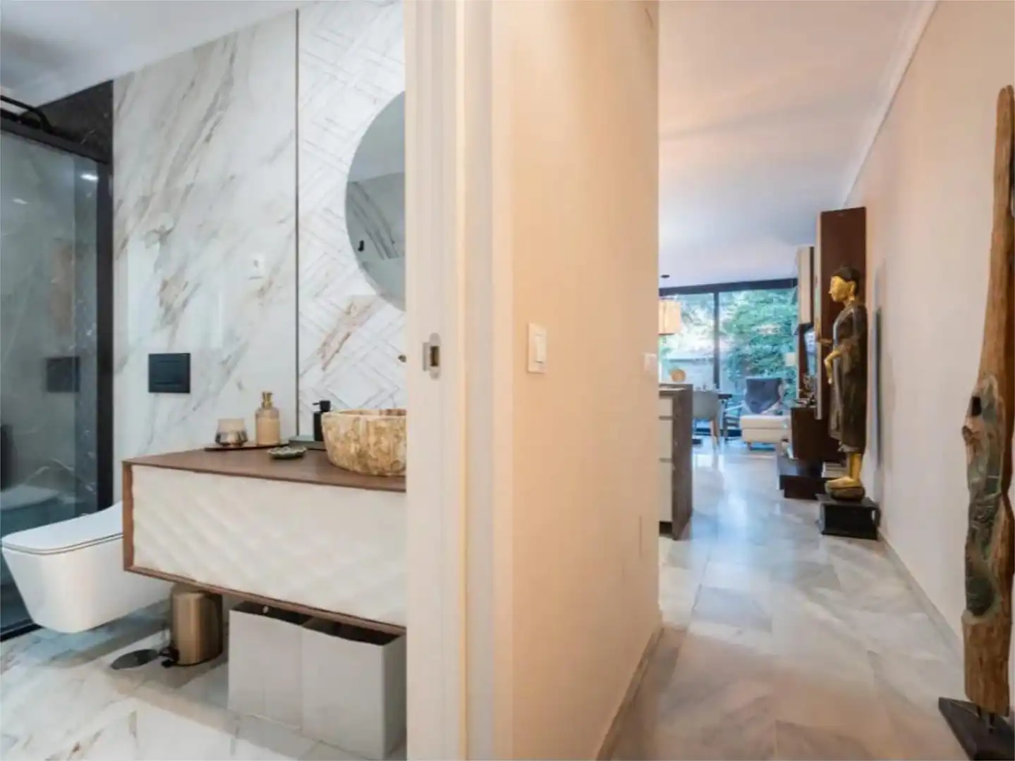 Flat for sale in Calle Velez Malaga del Faro, 13, El Faro de Calaburra - Chaparral Flat for sale in Mijas with Air Conditioner, Heating and Private garden