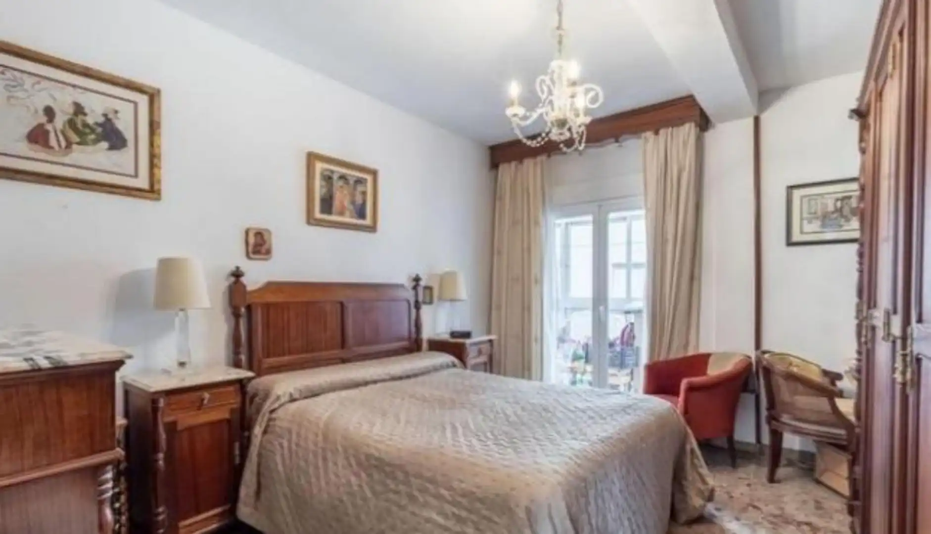Schlafzimmer von Einfamilien-Reihenhaus zum Verkauf in Torrecampo mit Klimaanlage, Terrasse und Balkon