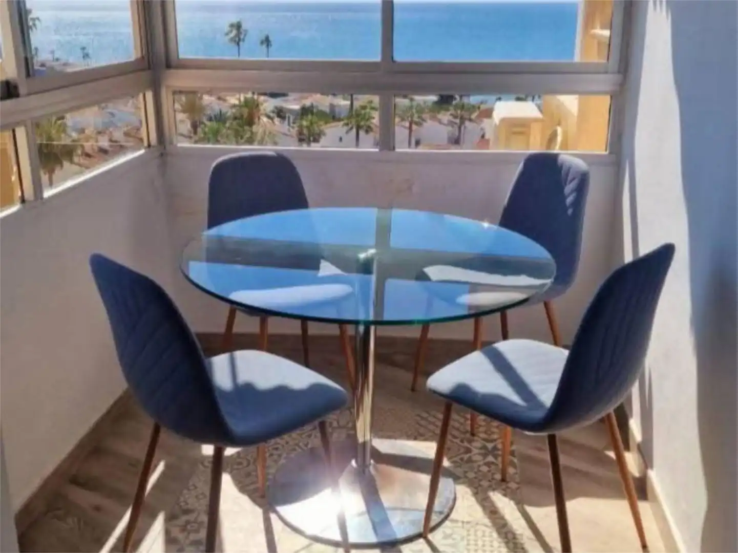 Esszimmer von Wohnung zum Verkauf in Mijas mit Klimaanlage, Terrasse und Schwimmbad