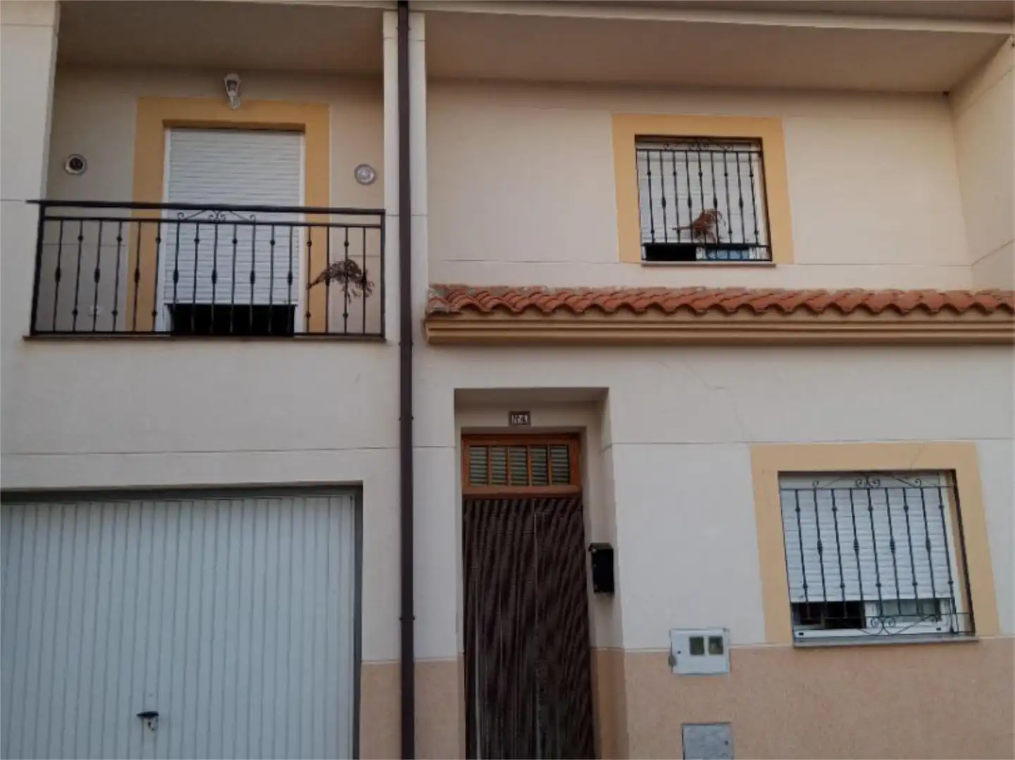 Exterior view of Flat for sale in Tejeda de Tiétar  with Heating, Terrace and Furnished