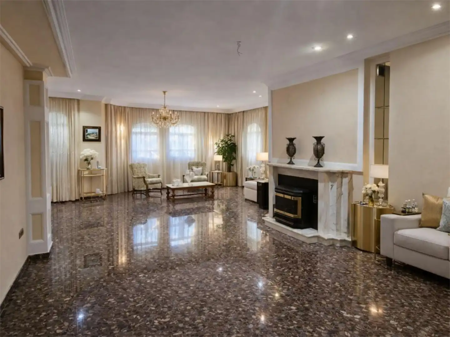 Living room of Flat for sale in Córdoba  with Air Conditioner, Heating and Private garden