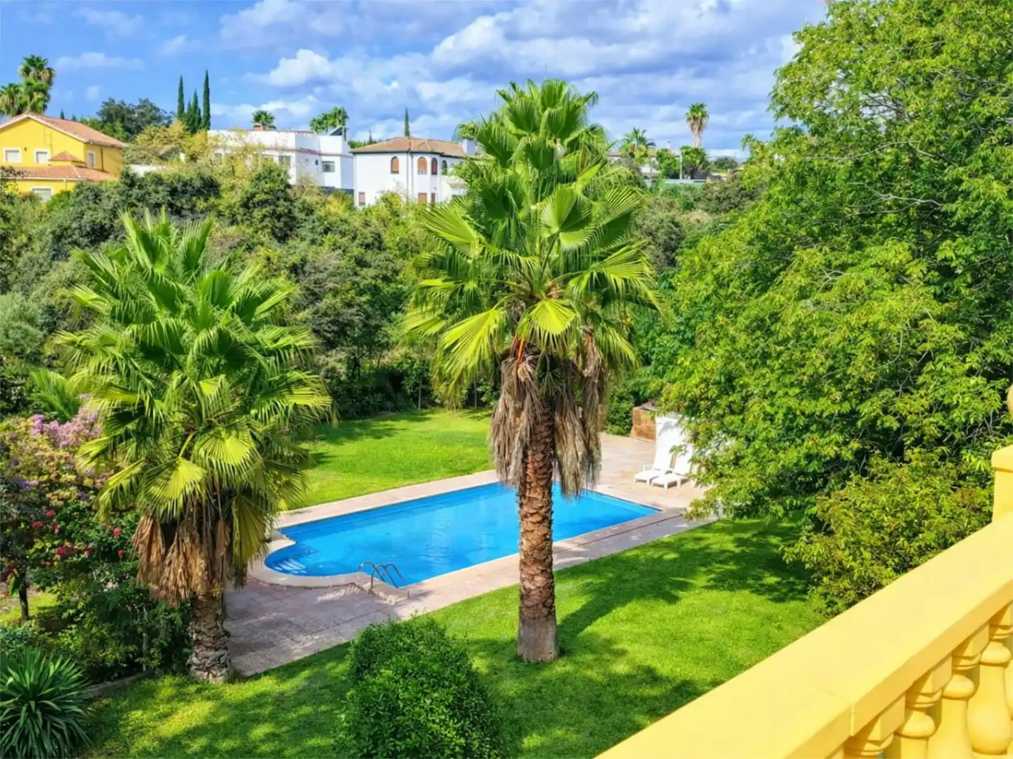 Garden of Flat for sale in Córdoba  with Air Conditioner, Heating and Private garden