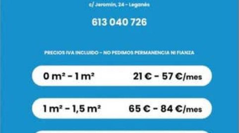 Foto 2 de Trastero de alquiler en Casco Antiguo, Leganés