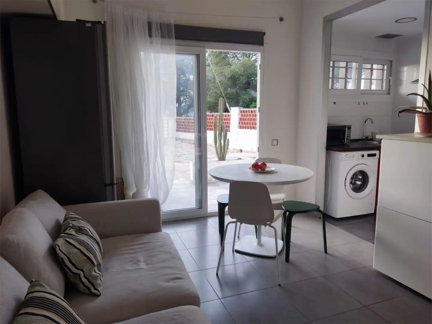 Living room of Flat for sale in  Palma de Mallorca  with Air Conditioner, Furnished and Oven