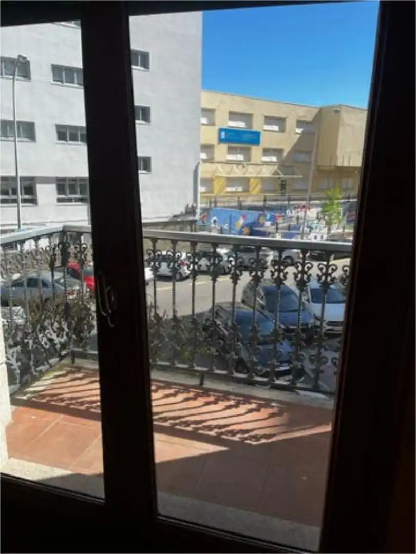 Balcony of Flat for rent in Vigo   with Heating, Terrace and Storage room