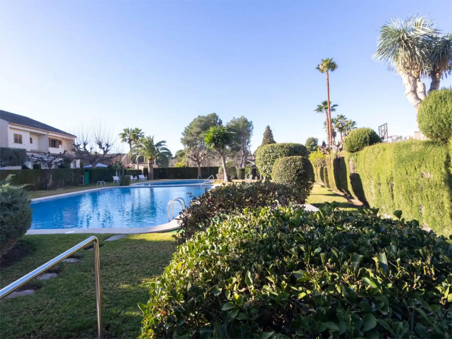 Jardín de Casa o chalet en venta en Paterna con Aire acondicionado, Terraza y Piscina