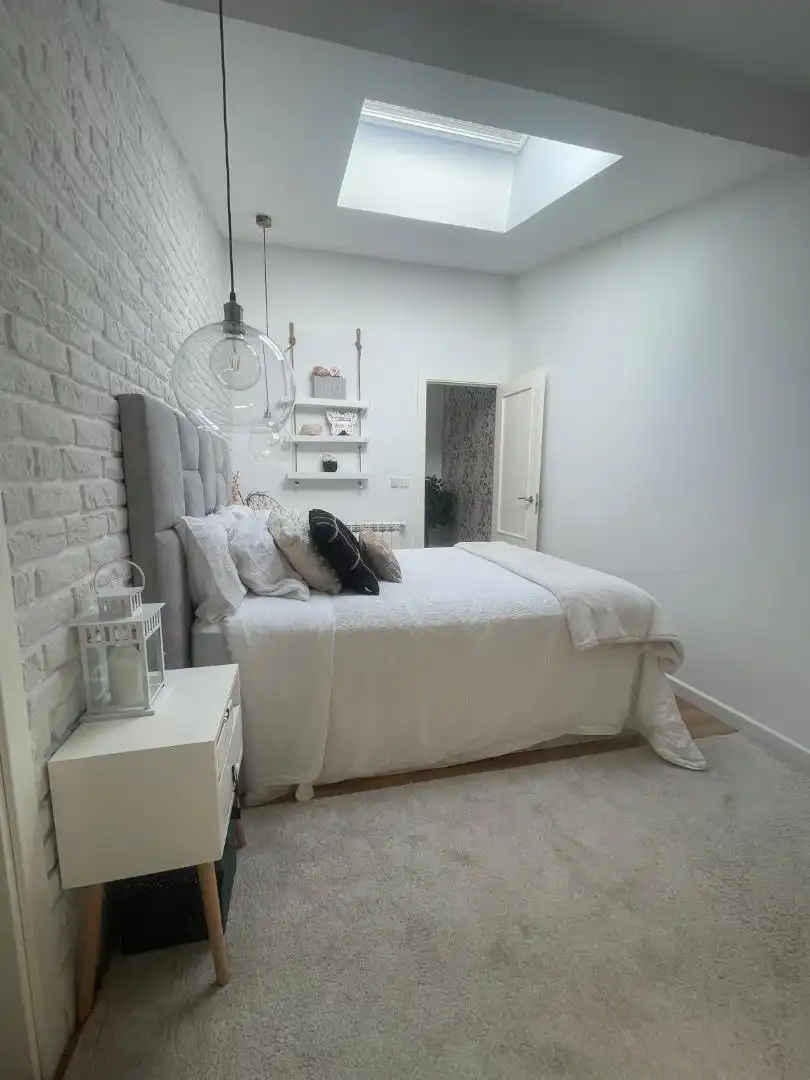 Houses for sale in Rúa Das Cancelas, 40, San Lázaro - Meixonfrío Bedroom of Houses for sale in Santiago de Compostela with Terrace, Swimming Pool and Balcony